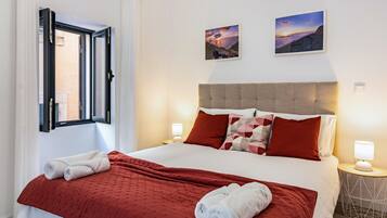 2 dormitorios, tabla de planchar con plancha, wifi gratis y ropa de cama