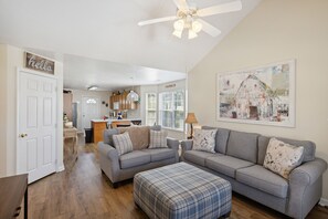 TV connectée, cheminée