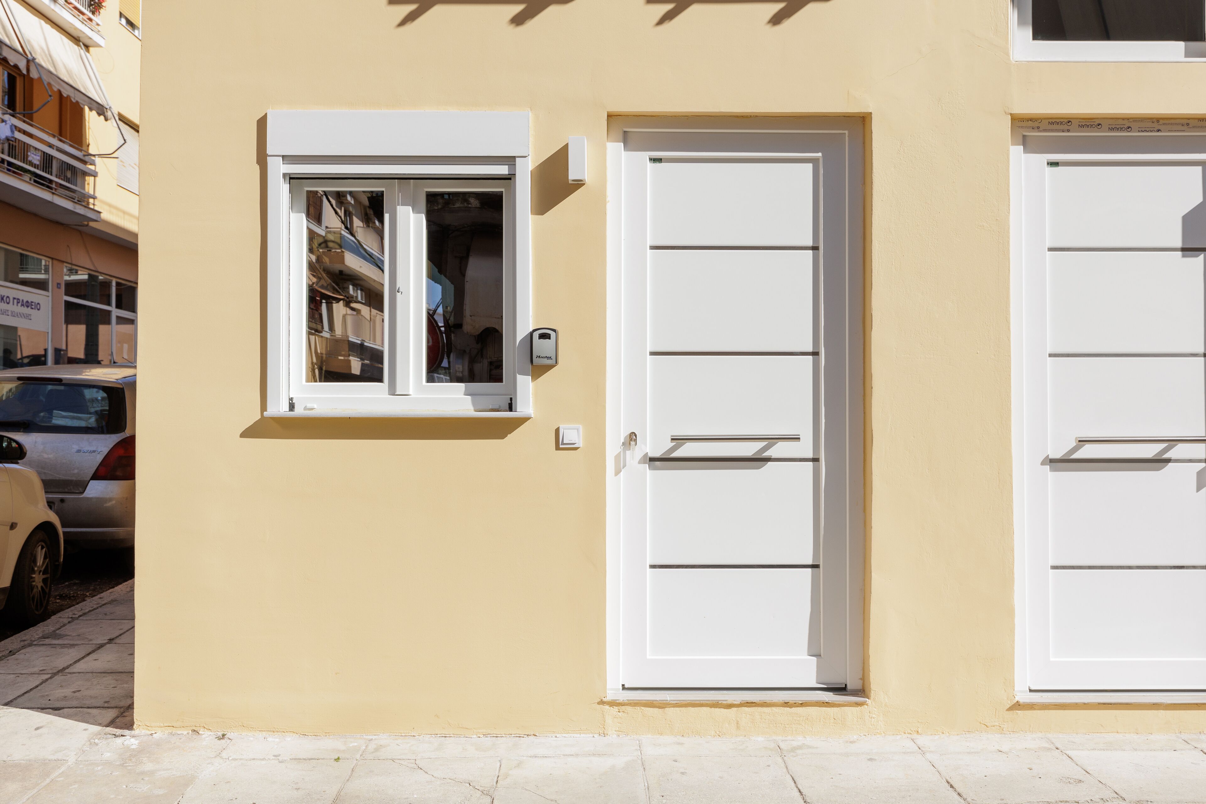 Fachada de la propiedad