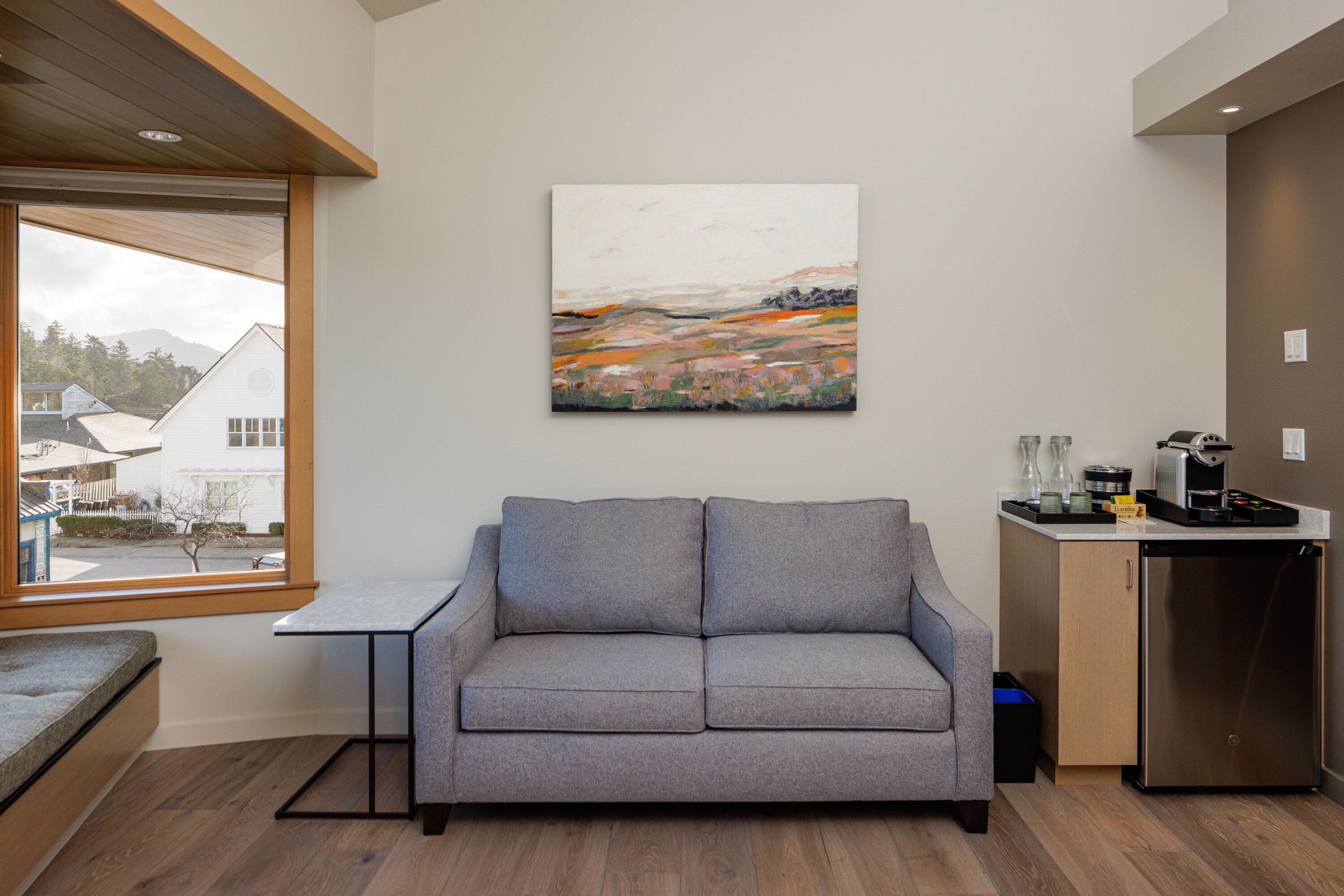 TV connectée, cheminée