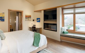 1 dormitori, caixa forta a l'habitació, wifi gratuïta i roba de llit 