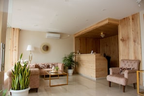 Zona de estar del vestíbulo