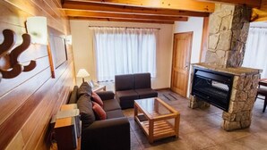 Living area - Cabañas Las Pampas (San Martín de los Andes)