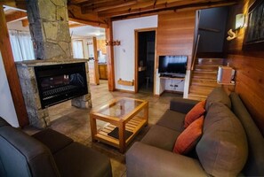 Living area - Cabañas Las Pampas (San Martín de los Andes)