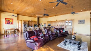 Lareira, aparelho de som