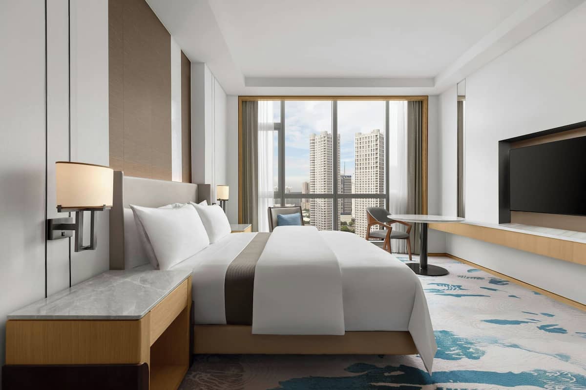 Camera Club, 1 letto king, non fumatori | 1 camera, biancheria da letto di alta qualità, copriletto in piuma