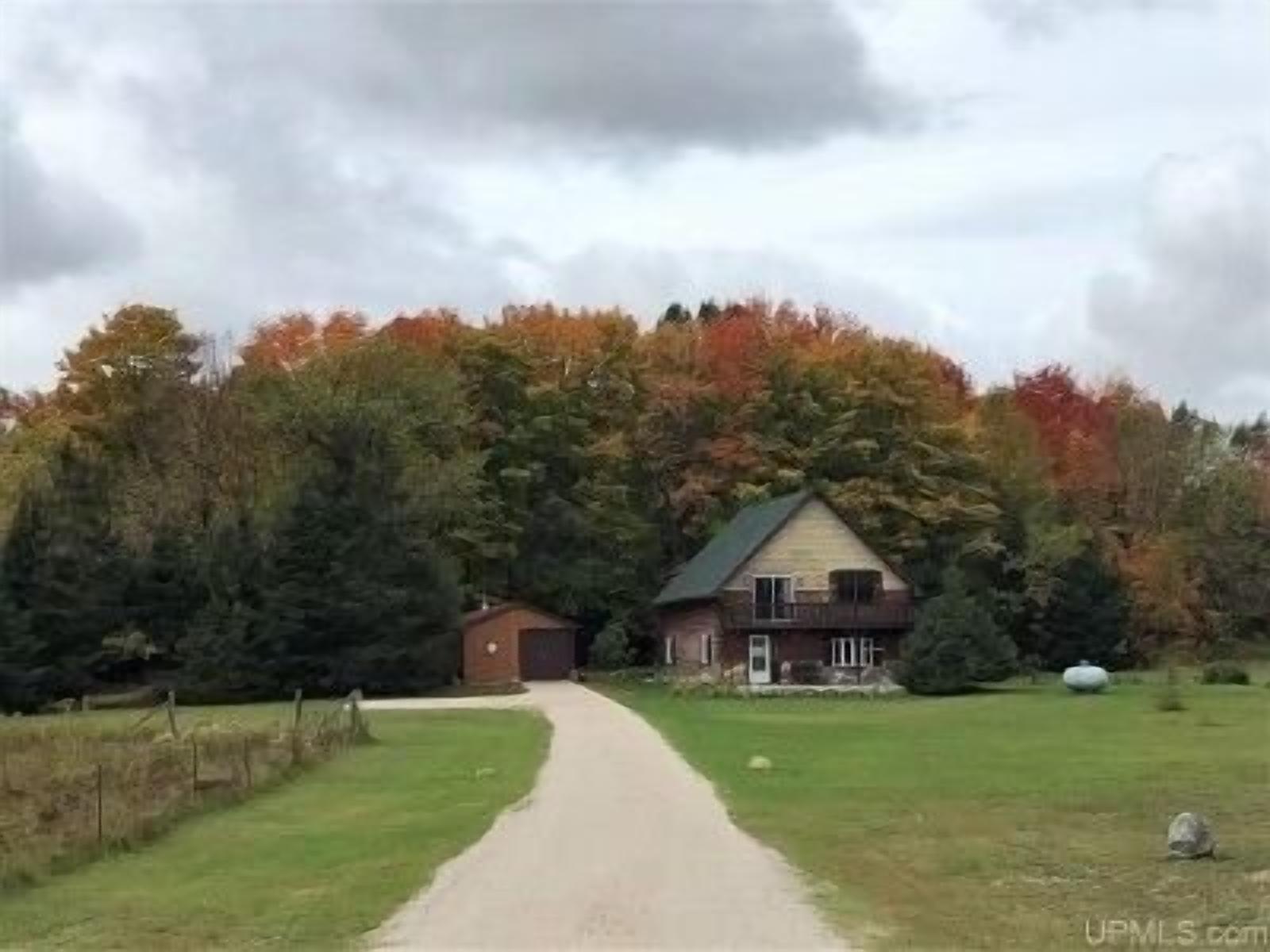Pond Island Lodge accessible to ORV Trails, Catch and Release Fish Pond