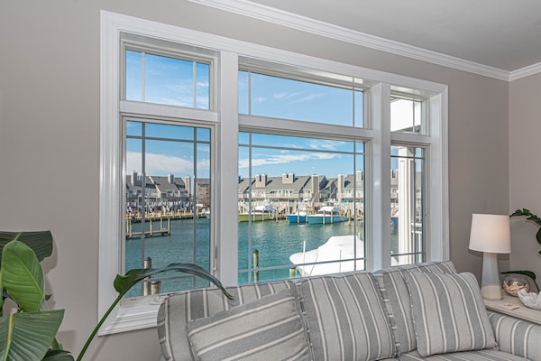 Smart TV, chimenea, libros