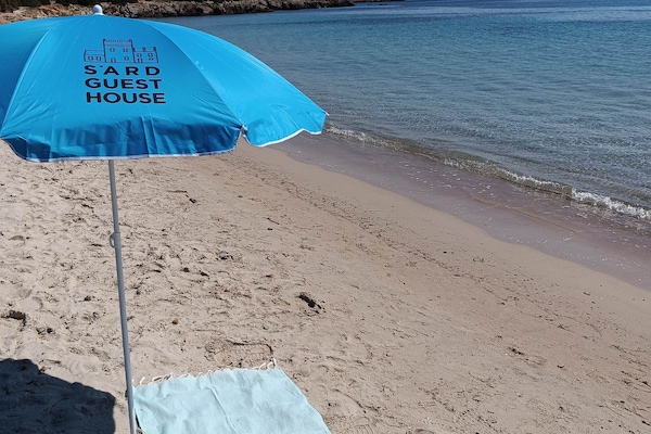 海滩班车、海滩遮阳伞、沙滩毛巾