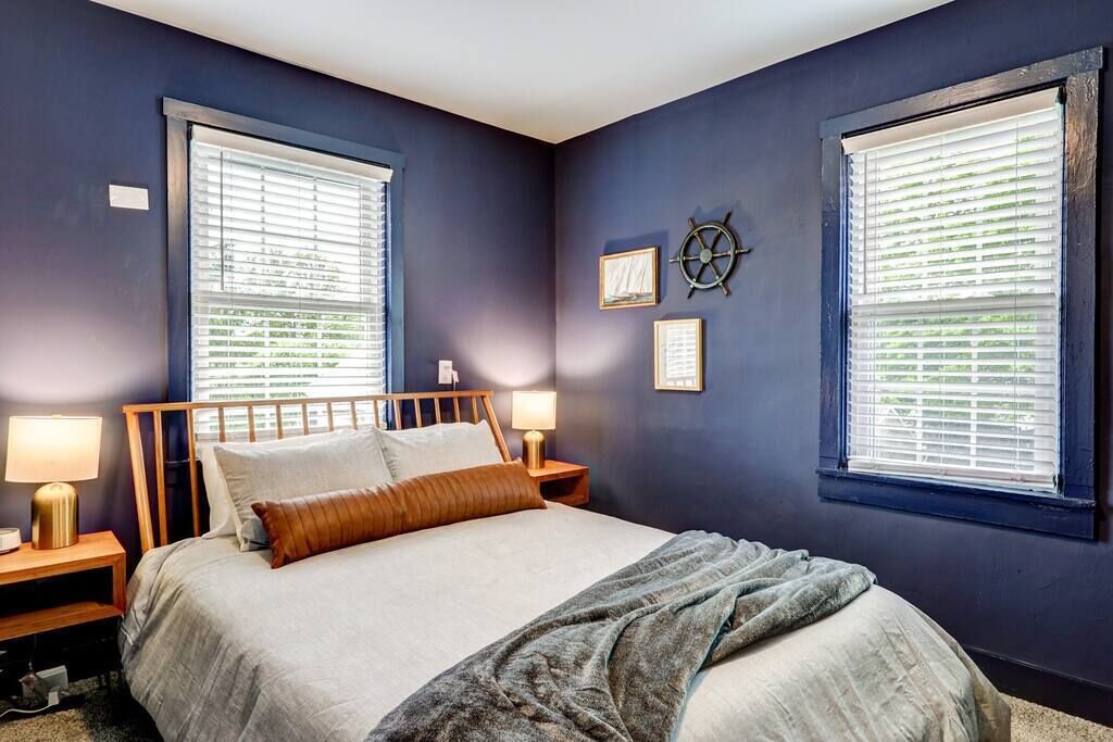 3 soverom, strykejern/-brett, reiseseng for barn og wi-fi