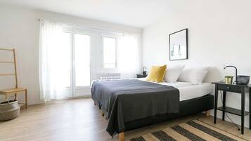 2 chambres, fer et planche à repasser, Wi-Fi, draps fournis