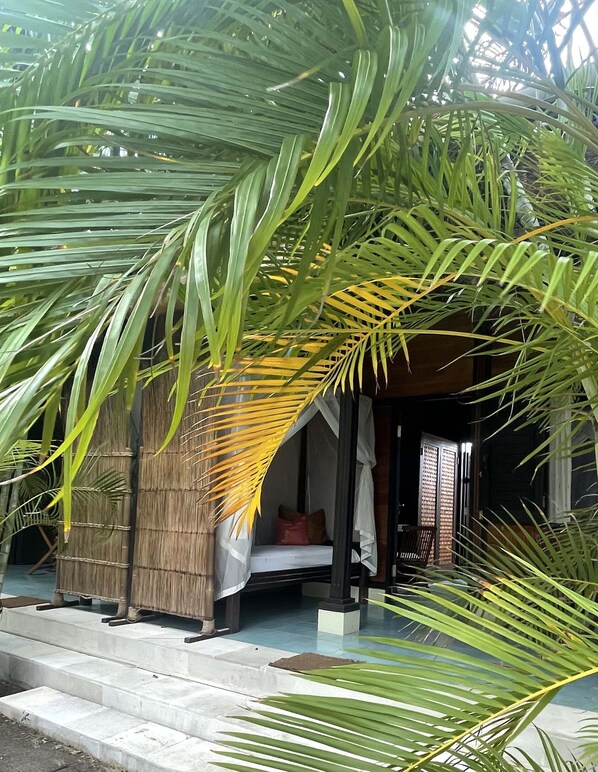Exterior detail - 1 Bedroom Bali style studio suite on lush property in English Harbour! 
#8 (English Harbour)