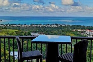 Outdoor dining - 1Bed/2Bath Ocean View apt. Close to el Yunque. (Palmer)