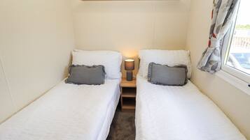 Kabin | 3 kamar tidur, Wi-Fi gratis, dan seprai linen