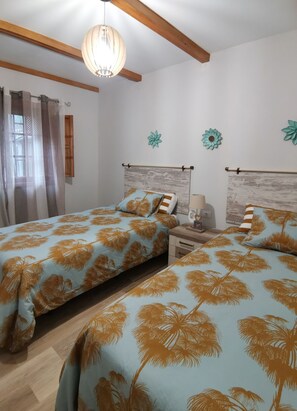 2 camere, ferro/asse da stiro, culla da viaggio, Wi-Fi gratuito