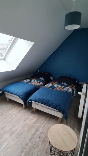 2 chambres, Wi-Fi, draps fournis