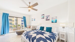 Free WiFi, bed sheets, wheelchair access - Dream by the Sea 806-Gulf Views-Sleeps 3 (Panama City Beach)