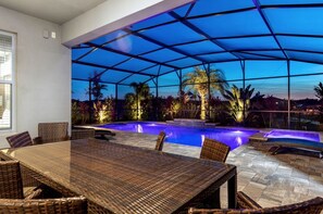 Una piscina climatizada