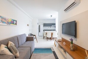 Living area - Residencial Santorini Confort Club (Picarras)