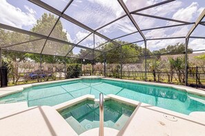 Una piscina climatizada