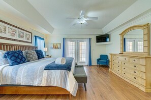 4 habitaciones, tabla de planchar con plancha, wifi y ropa de cama 