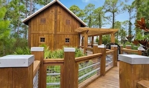 Situated in a serene natural setting, this charming home offers a peaceful retreat.