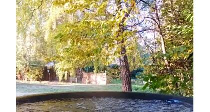 Ultra lux tiny home w/hot tub, queen bed, nature.