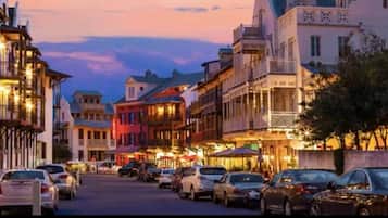 Parkering på området