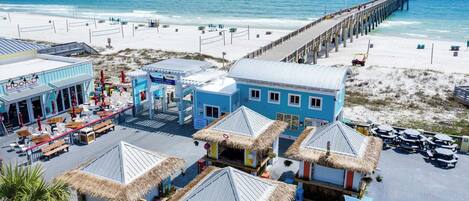 Accommodatie ligt op het strand