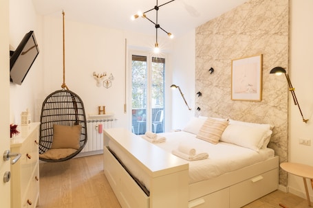 Apartamento Confort | 2 dormitorios, mobiliario individual, escritorio