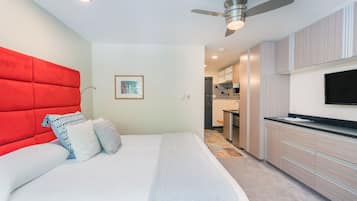 Kamar, 1 kamar tidur | 1 kamar tidur dan Wi-Fi gratis