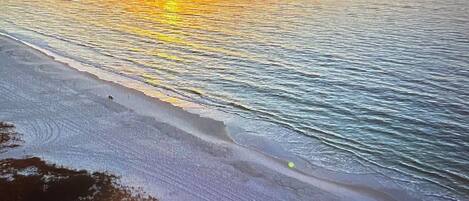 På stranden, liggestole