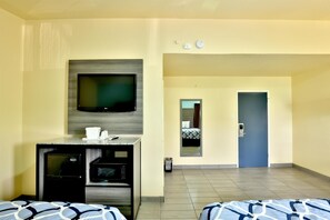 Superior Room, 2 Queen Beds, Non Smoking | Free WiFi, bed sheets - Americas Best Value Inn San Antonio Airport South (San Antonio)