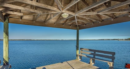 Gulf Coast Getaway: 5BR Home with Private Dock – Keep Your Boat in the Water!