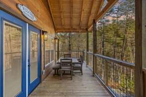 Ferienhütte, 3 Schlafzimmer | Speisen im Freien