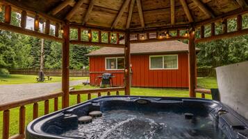 Idromassaggio all'aperto