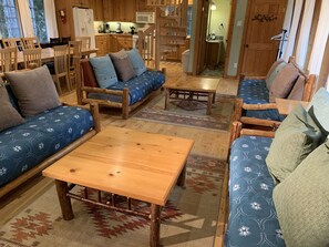 Kamin, DVD-Player, Videothek