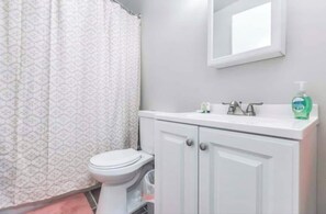 Hair dryer, towels