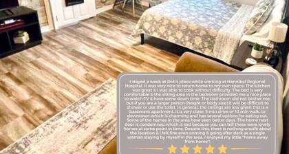 Updated efficiency unit attached to the Parlor on Paris - Rent both and save