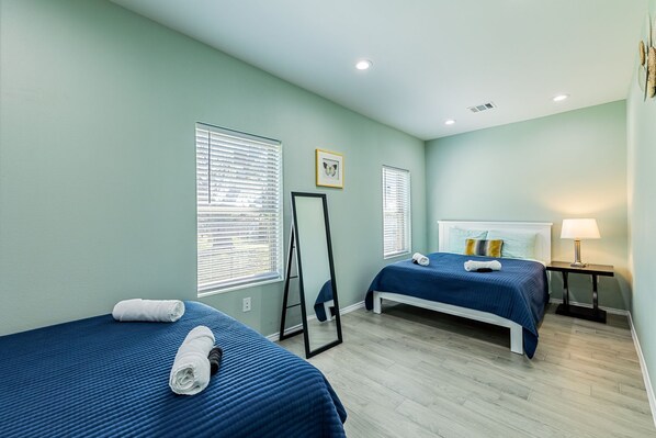 2 habitaciones, wifi, ropa de cama y acceso para silla de ruedas