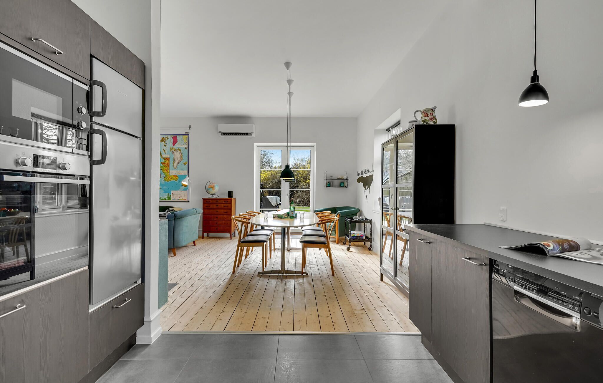 Kühlschrank, Ofen, Herdplatte, Geschirrspüler