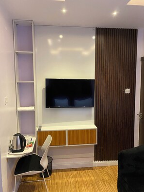 Individually decorated, individually furnished, desk, laptop workspace - Eleven11 (Lagos)