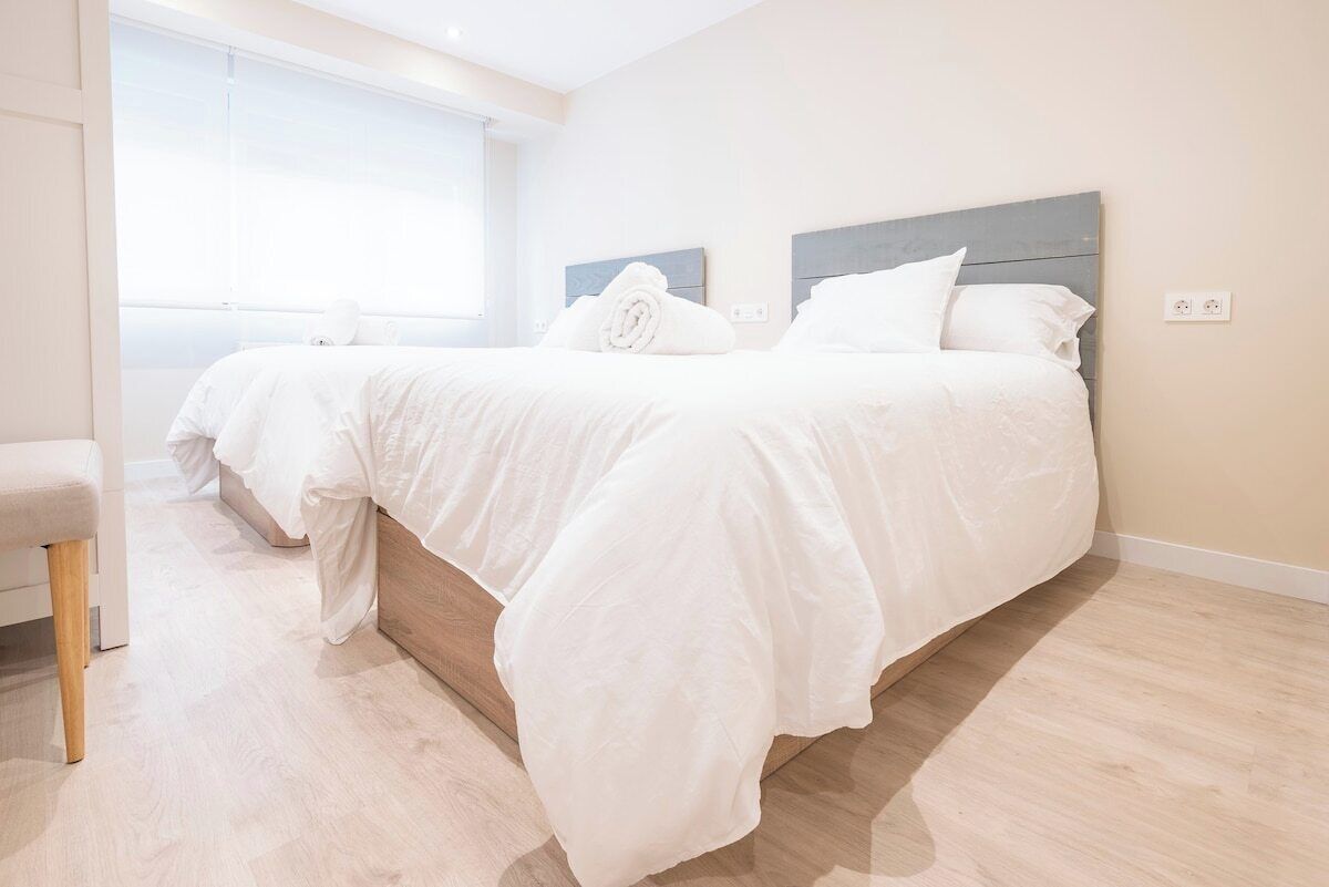 2 habitaciones, wifi y ropa de cama 