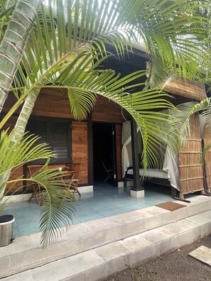 Terrace/patio - Bali Style Studio Suite Steps from English Harbour! 
#10 (English Harbour)