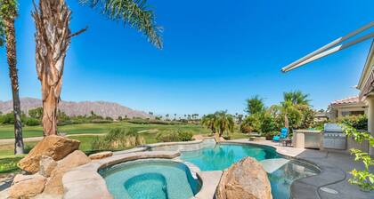 Ultimate West facing PGA West Home with Heated Salt Water Pool!!