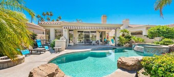 Ultimate West facing PGA West Home with Heated Salt Water Pool!!