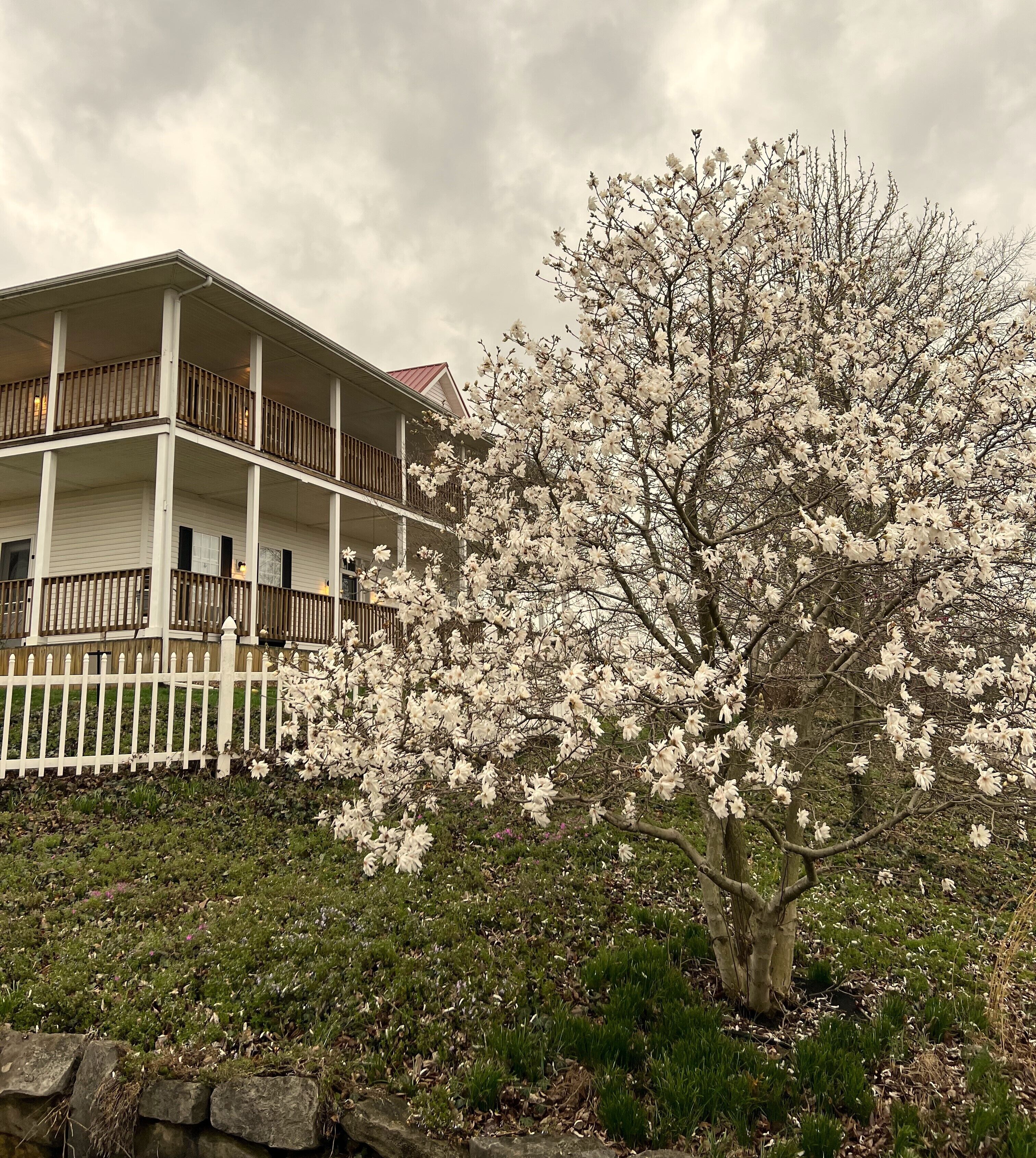 Façade de l’hébergement