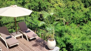 Villa, Mehrere Schlafzimmer, eigener Pool, Meerblick (7 Bedrooms) | Terrasse/Patio