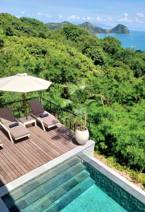 Villa, varias habitaciones, piscina privada, vistas al mar (7 Bedrooms) | Terraza o patio