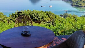 Villa, flere soverom, privat basseng, sjøutsikt (7 Bedrooms) | Terrasse/patio